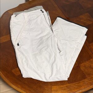 White Women's Snow Pants